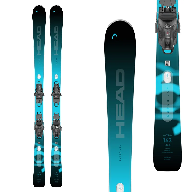 Head Women's E-Super Joy SW Skis with Protector SLR 10 Bindings 2025