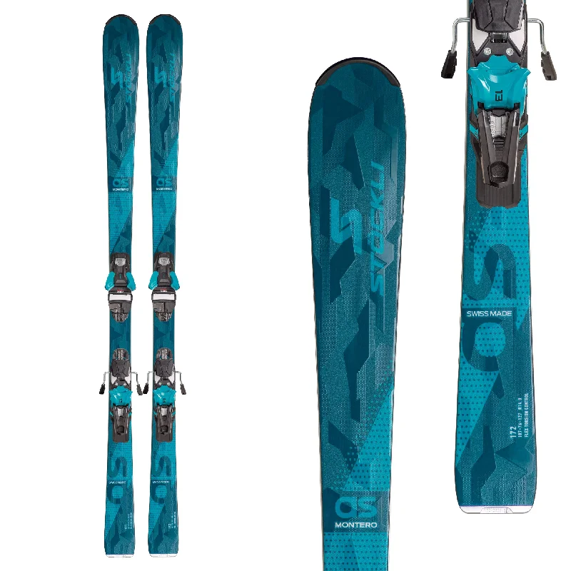 Stockli Men's Montero AS Ski + Strive 13D Bindings 2025